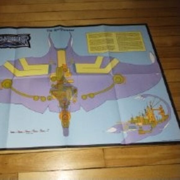 Spelljammers Role Playing Game Map of the Spelljammer City Ship - Picture 3 of 3